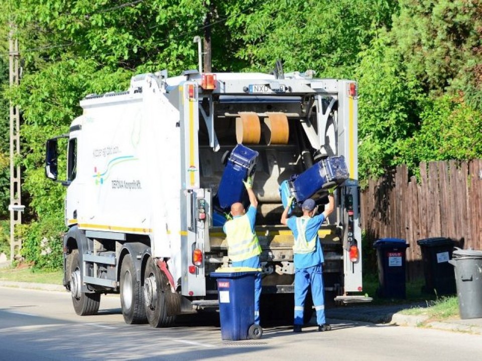 Pünkösd hétfőn a hulladékszállítás a megszokott járatrend szerint történik