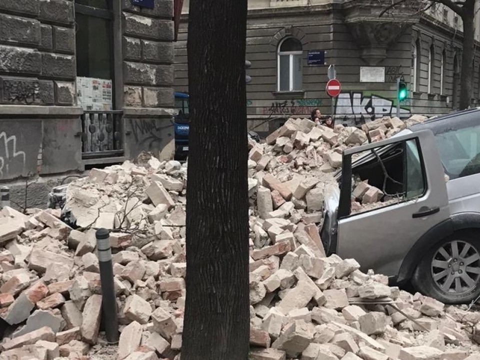 Többen is megsérültek a horvátországi földrengésben