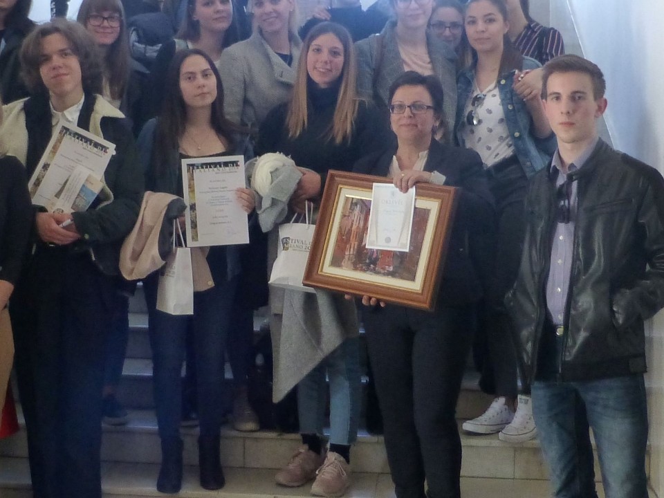 Újabb országos díjat kapott a Kölcsey Ferenc Gimnázium tanára