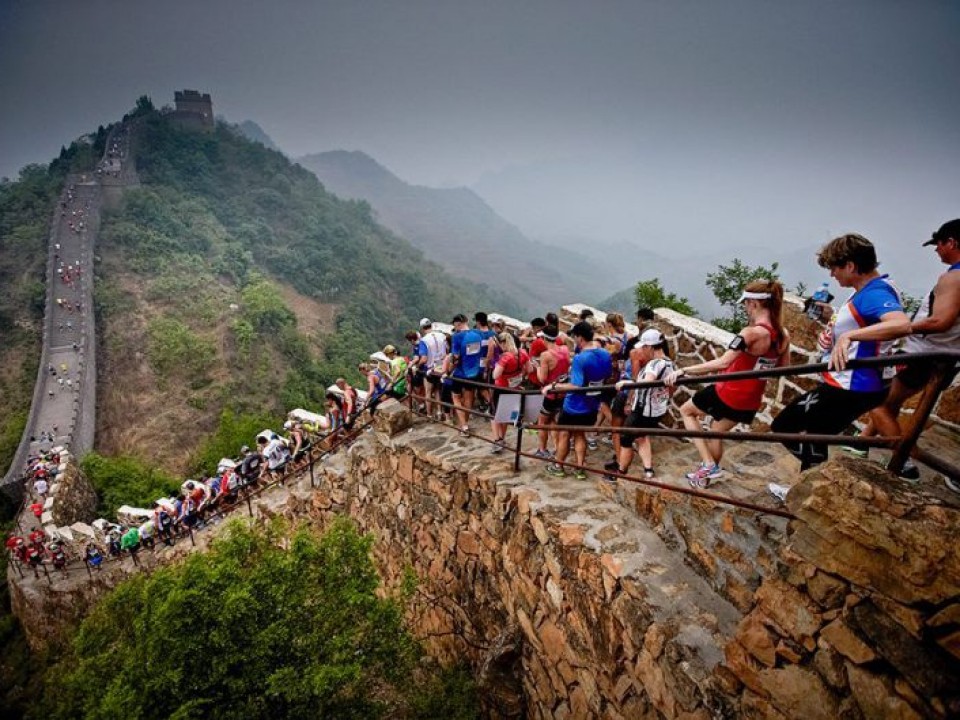 Nyíregyháziak Kínában, a Nagy Fal Maratonon