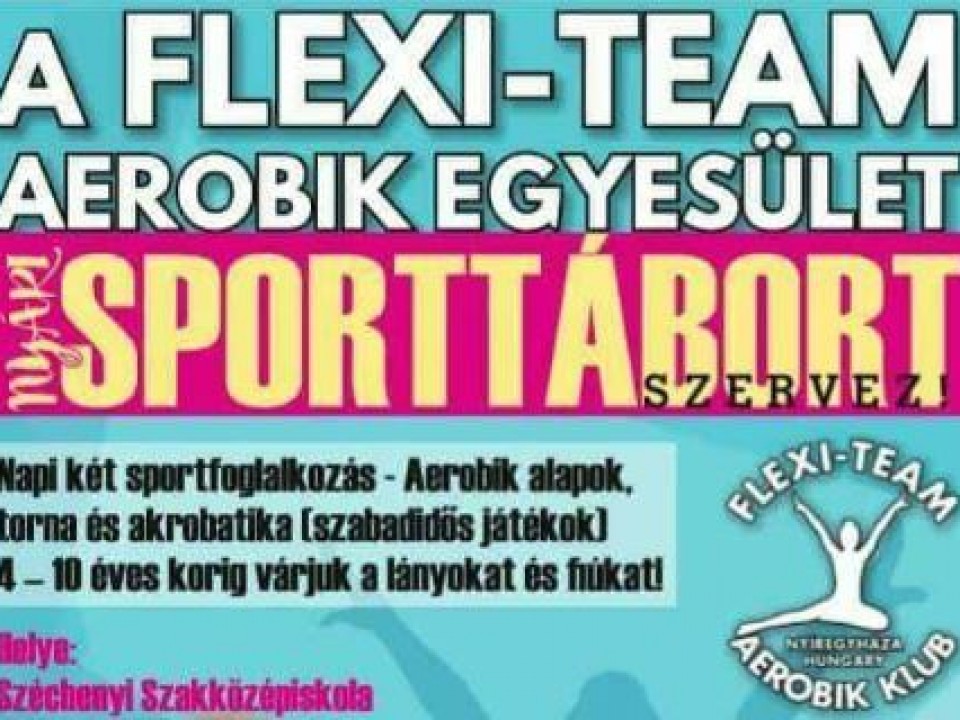 Sporttábort szervez a Flexi-Team 