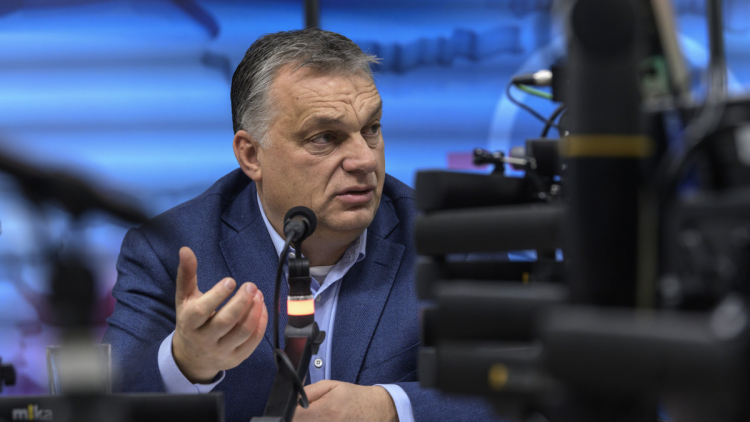 Orbán Viktor miniszterelnök beszélt a védelmi intézkedésekről