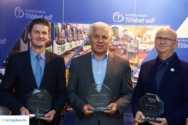 Elismerés – Immár harmadik alkalommal nyerte el Nyíregyháza a Marketing Fővárosa címet