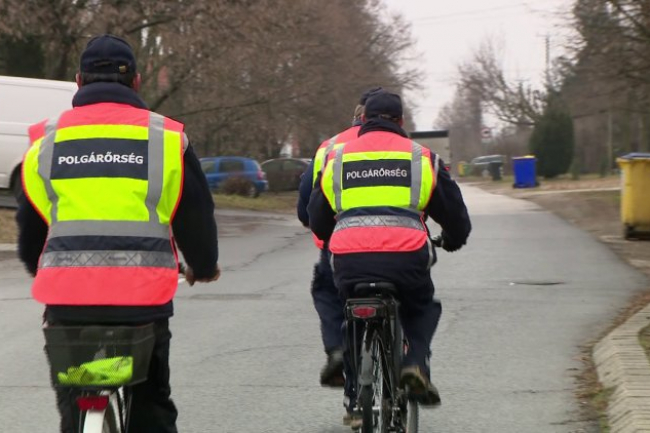 Új kerékpárok a polgárőröknek