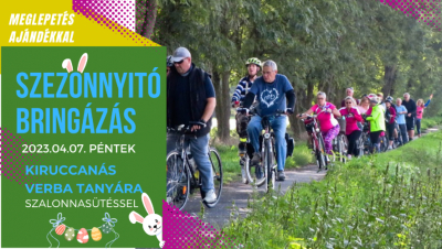 Szezonnyitó bringatúra a nyuszival