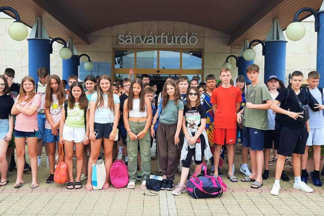 Szigligeti tábor: a Zelk és a Szőlőskerti iskola tanulóival