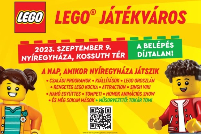 LEGO Játékváros Nyíregyházán! 