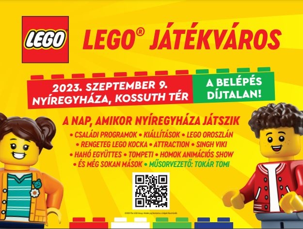 LEGO Játékváros Nyíregyházán! 
