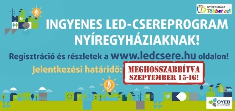 LED izzókat szeretne? Még benyújthatja a pályázatát!