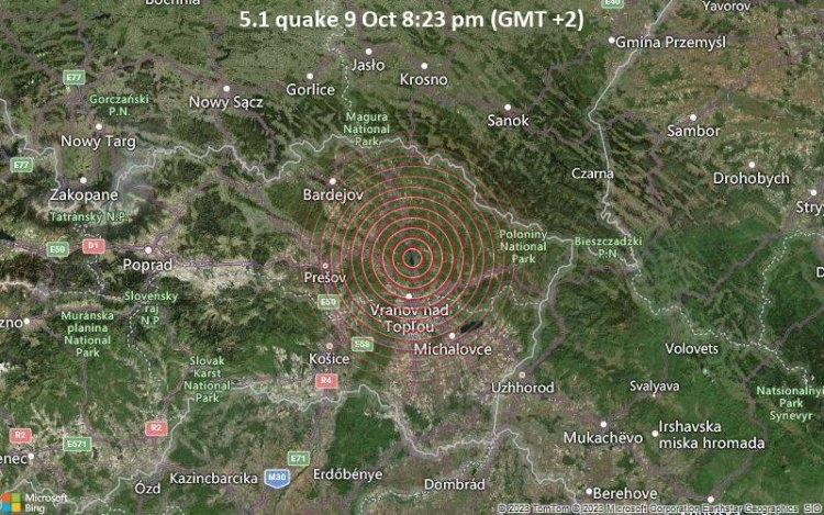 Erős földrengés volt Szlovákiában, volt aki Nyíregyházán is érezte