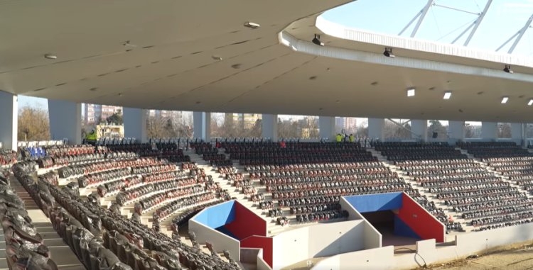 Újabb lenyűgöző videó készült az épülő nyíregyházi stadionról