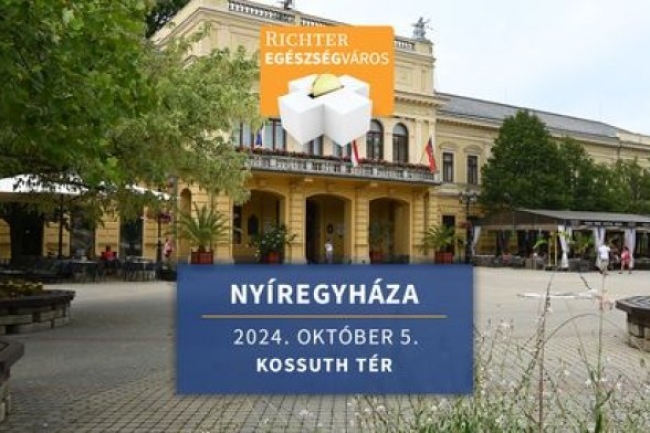 Richter Egészségváros – negyven szűrőhely, egész napos élményprogram és sztárvendégek várják!