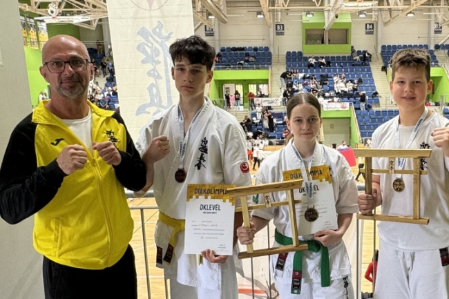 Nyíregyházi sikerek a Kyokushin Karate Diákolimpia országos döntőjében!