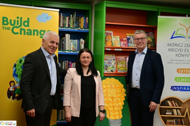 Építsd meg a jövőt LEGO-val – Nyíregyházára érkezett a Build the Change fenntarthatósági program