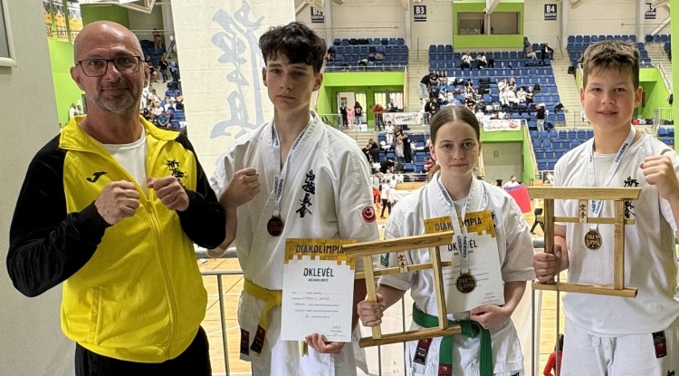 Nyíregyházi sikerek a Kyokushin Karate Diákolimpia országos döntőjében!