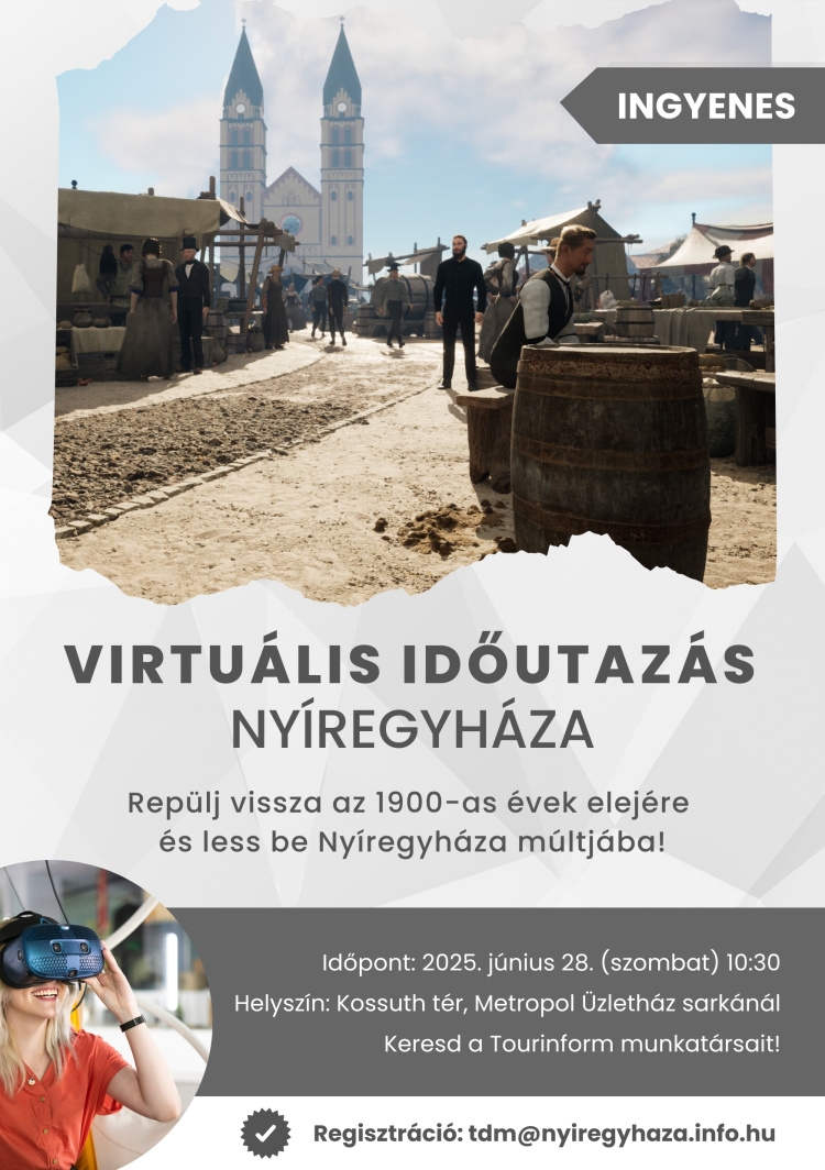 Vissza a múltba – ismét egy különleges VR-élmény vár!