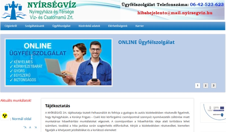 Eltört egy ivóvízcső - Munkálatok kezdődtek a Korányin