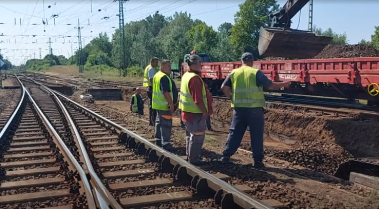 Egyetlen vágányon - jelentős fejlesztés történik a nyíregyházi állomáson