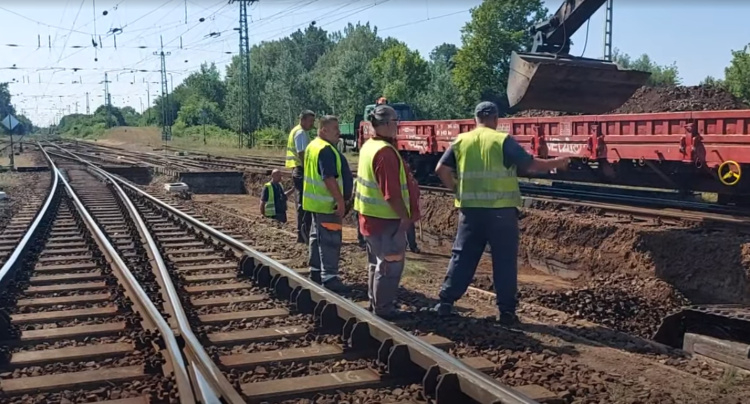 Egyetlen vágányon - jelentős fejlesztés történik a nyíregyházi állomáson