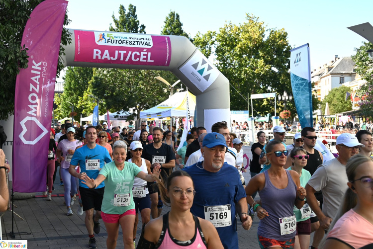 V. Wittur-Nyíregyházi Futófesztivál – Több mint ezer fő állt rajthoz 