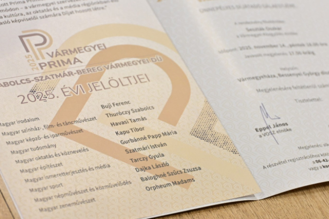 XIX. Prima gála – November 14-én tartja rendezvényét a VOSZ