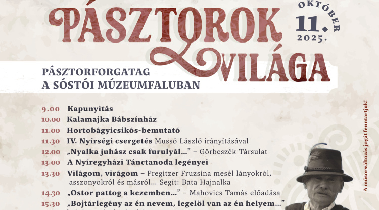 Pásztorforgatagra készülnek a Sóstói Múzeumfaluban