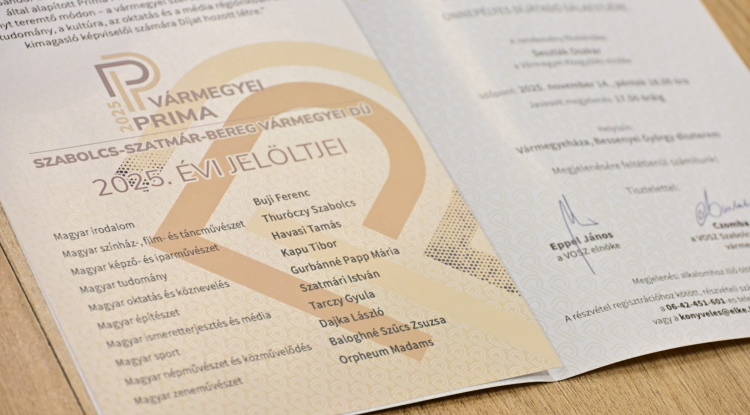 XIX. Prima gála – November 14-én tartja rendezvényét a VOSZ