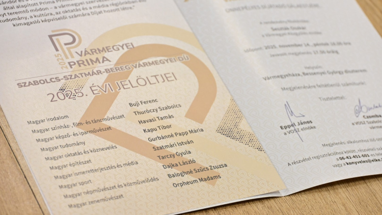 XIX. Prima gála – November 14-én tartja rendezvényét a VOSZ