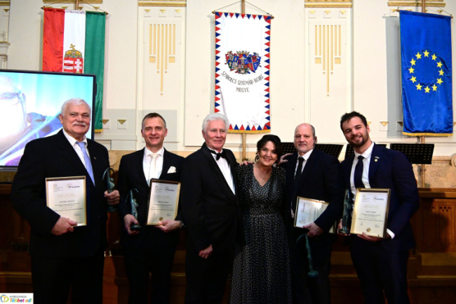 Vármegyei Prima Díjat kapott Tarczy Gyula, a Város-Kép Kft. főszerkesztője!