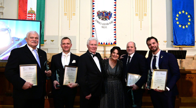 Vármegyei Prima Díjat kapott Tarczy Gyula, a Város-Kép Kft. főszerkesztője!