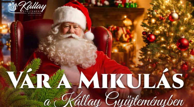 Mikulás várja a gyerekeket a Kállay Gyűjteményben - előtte még két kiállítást is megnyitnak