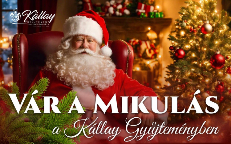 Mikulás várja a gyerekeket a Kállay Gyűjteményben - előtte még két kiállítást is megnyitnak