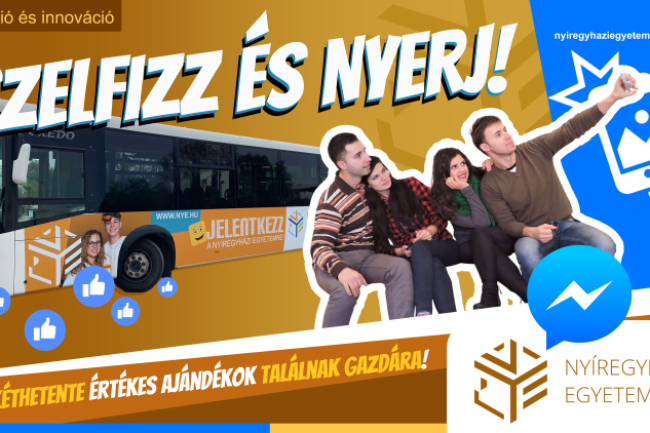 A városban járnak az egyetemi buszok – csatlakozzon a Buszvadászathoz!