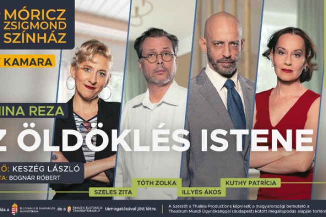 Feszült játszma a Krúdy Kamarában – „Az öldöklés istene” Nyíregyházán