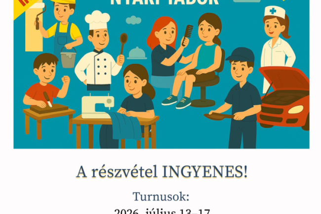JövőMűhely – pályaorientációs nyári tábor várja a diákokat Nyíregyházán