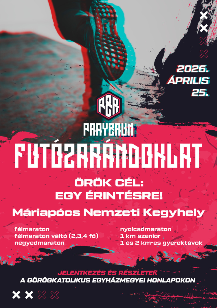 Futózarándoklatra várják a résztvevőket – péntek délig lehet jelentkezni