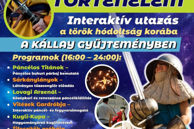 Páncélba zárt történelem: különleges időutazás várja a látogatókat a Múzeumok Éjszakáján