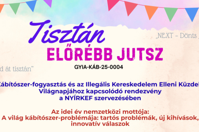 Interaktív prevenciós nap a nyíregyházi Kossuth téren