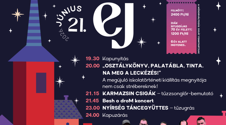 Tűzugrással és Besh o droM-koncerttel ünneplik a Szent Iván-éjt a Múzeumfaluban