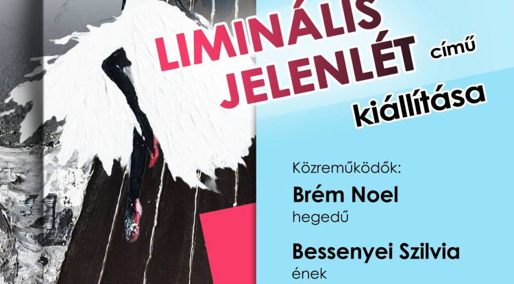 Liminális jelenlét – Békési Bernadett kiállítása nyílt meg a könyvtárban