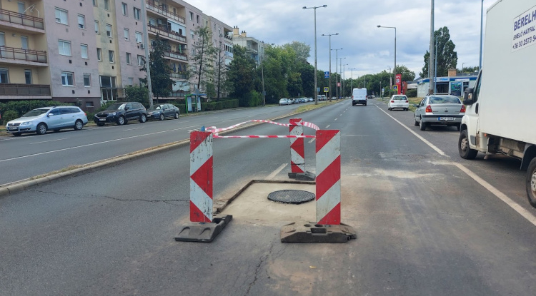 Útjavítás a Kert utcában – Ideiglenes forgalomkorlátozásra kell számítani