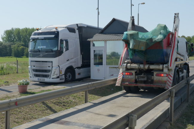 Saját autóval is bevihető a hulladék az orosi telephelyre