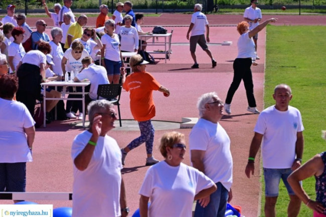 11. alkalommal rendezik meg a Szépkorúak Sporttalálkozóját Nyíregyházán