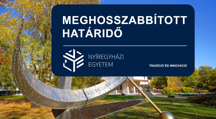 Meghosszabbították a jelentkezési határidőt – Szeptember 4-ig lehet jelentkezni a Nyíregyházi Egyetem továbbképzéseire