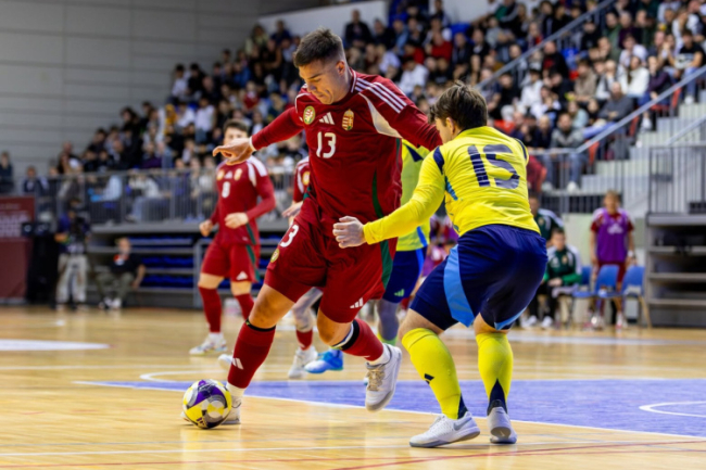 Legyőztük a svédeket - nyert Nyíregyházán a futsal válogatott