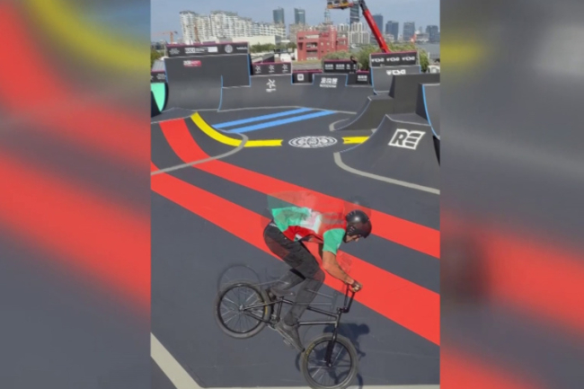 BMX freestyle – A világ legjobbjai között bizonyított Újváry Zoltán Sanghajban