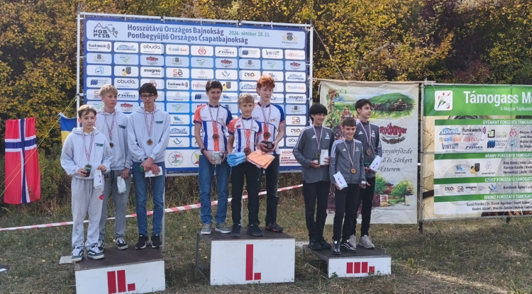 Remekeltek a Nyíregyházi Sportcentrum tájfutói az országos bajnokságokon!
