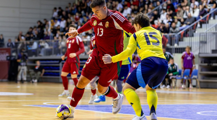Legyőztük a svédeket - nyert Nyíregyházán a futsal válogatott