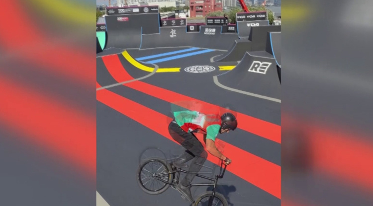 BMX freestyle – A világ legjobbjai között bizonyított Újváry Zoltán Sanghajban