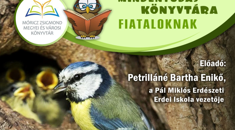 Madarak a közelünkben – izgalmas előadás várja a fiatalokat Nyíregyházán